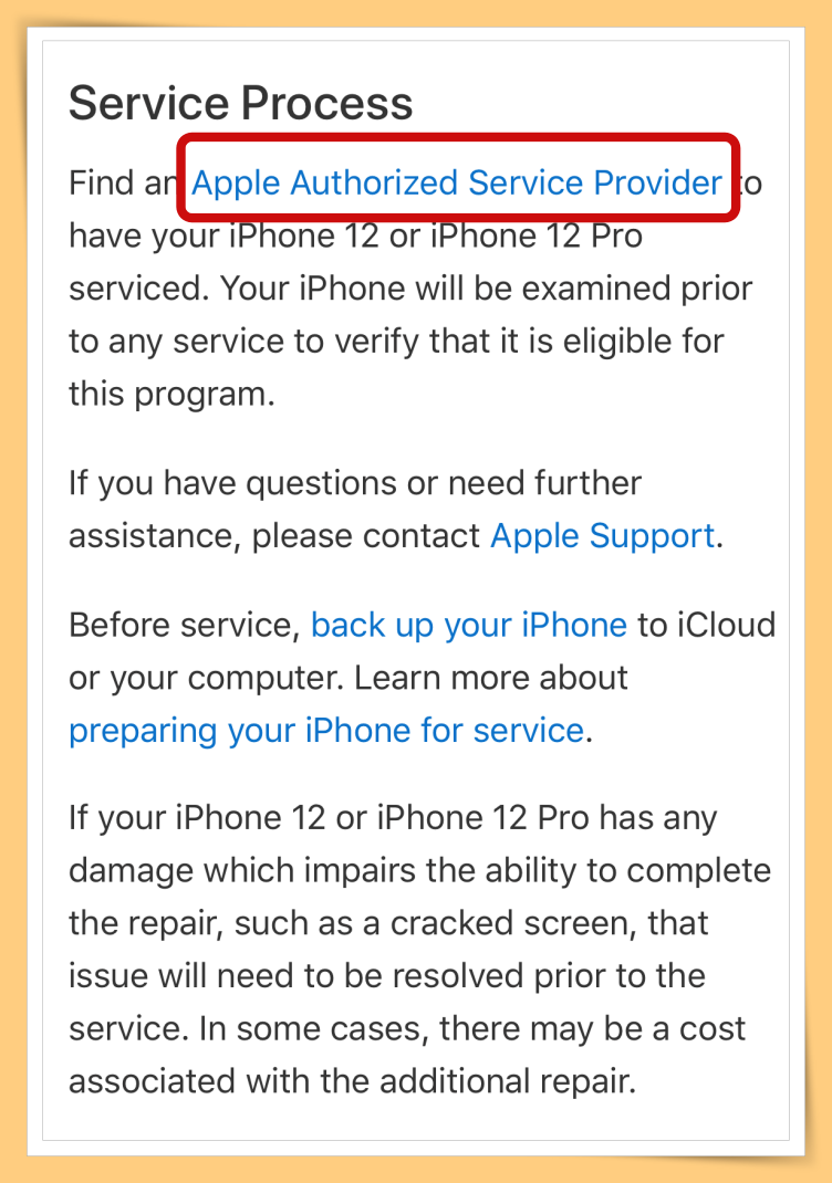 Tips I iPhone 12/12Pro有问题？教你5个步骤检查是否受影响可免费维修！ 更多热点 图6张