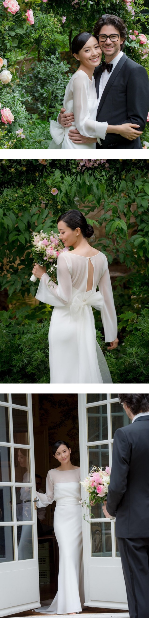 《尚气》陈法拉、梁朝伟结婚照曝光！和现实婚照比一比 娱乐资讯 图2张
