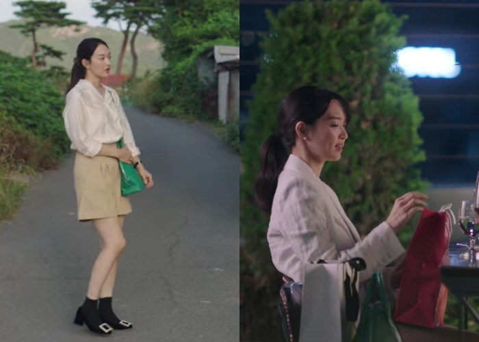 Style｜不愧是韩剧一姐，申敏儿《海岸村》爱马仕包、卡地亚、RV轮着晒！ 更多热点 图4张