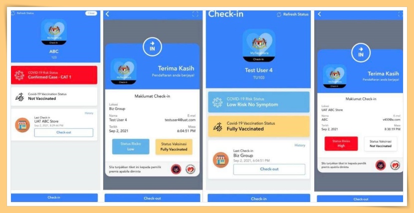News I MySejahtera新增Check-out功能！离开商店前一定要点击！ 更多热点 图3张