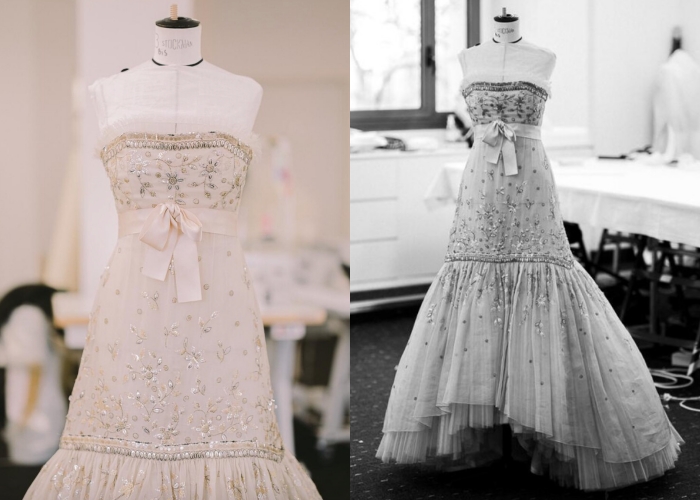 Style｜暮光女化身戴妃，穿复刻Chanel高级定制礼服亮相海报 更多热点 图3张