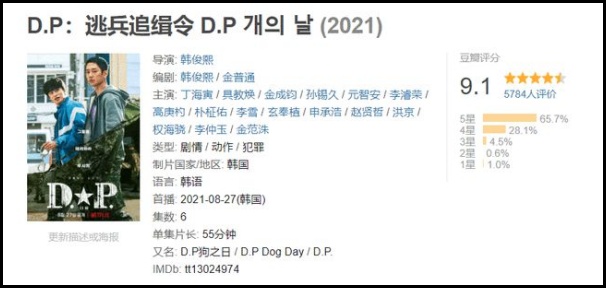 《D.P：逃兵追缉令》成9.1分韩剧！4大必看点 把韩军人队全黑了！ 娱乐资讯 图2张