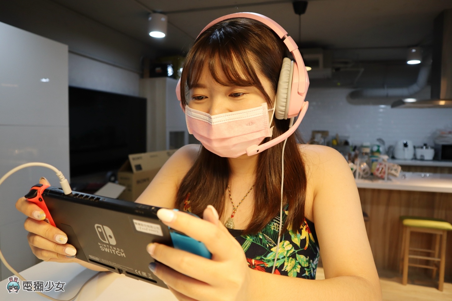 HyperX 最经典的‘ Cloud Stinger 系列 ’也出粉红色耳机！主打轻量化设计，打游戏也要很可爱 数码科技 图9张