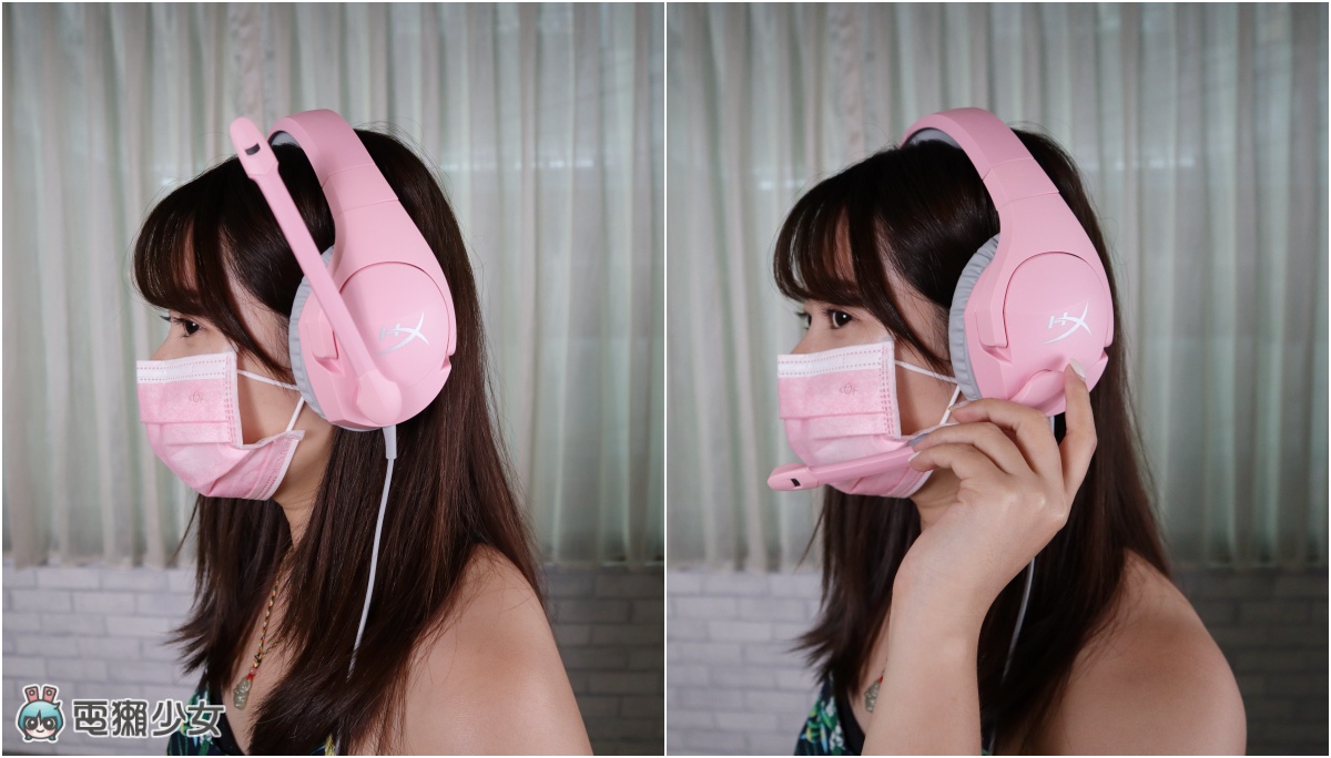HyperX 最经典的‘ Cloud Stinger 系列 ’也出粉红色耳机！主打轻量化设计，打游戏也要很可爱 数码科技 图8张