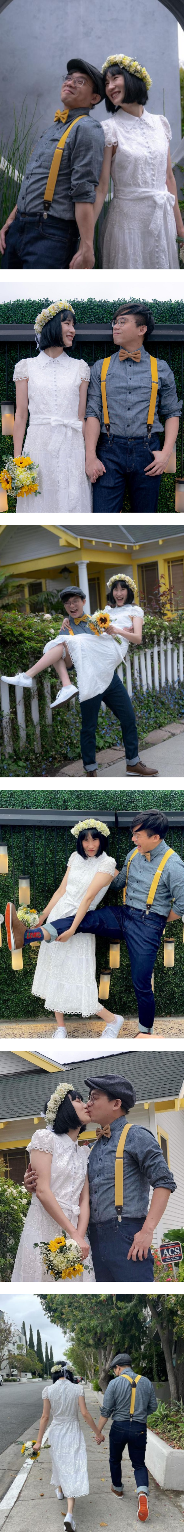 《尚气》妹妹张梦儿晒婚照宣布闪嫁！丈夫是同剧动作指导 娱乐资讯 图2张