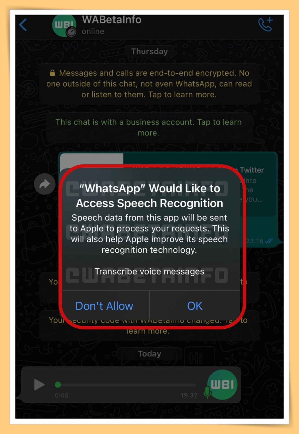 News I 不方便听语音信息？WhatsApp将推出语音转文字新功能！ 更多热点 图2张
