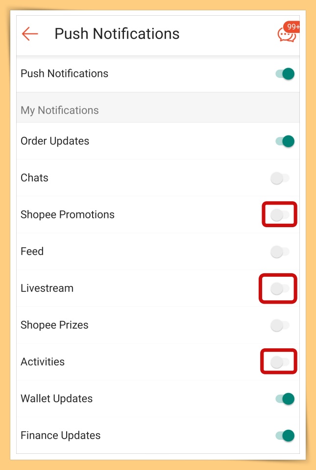 Tips I 被广告烦到没有朋友？教你5个步骤关闭Shopee推送通知！ 更多热点 图6张