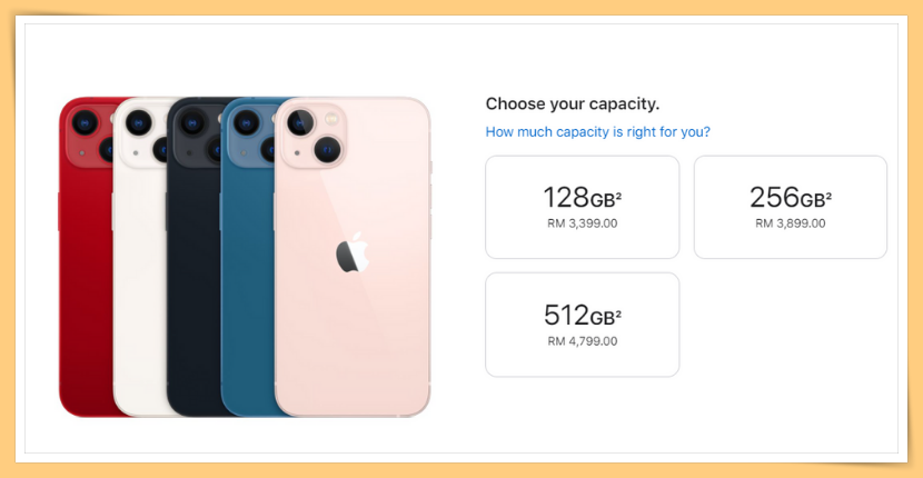 手机 I iPhone 13 系列马来西亚售价出炉！最便宜RM3399！ 更多热点 图3张
