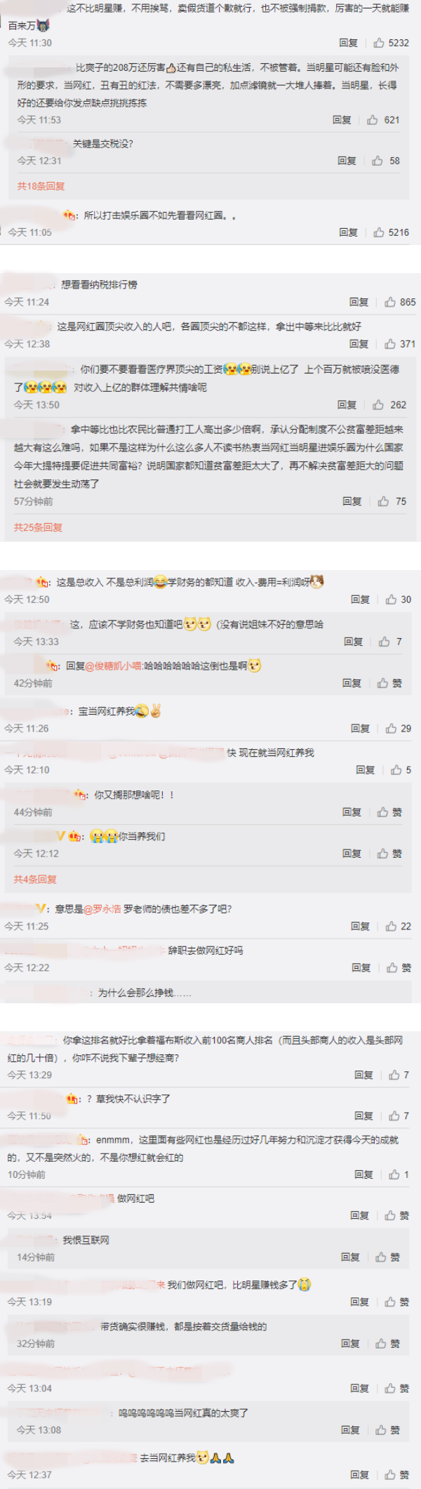 网红总收入曝光！李佳琦凭46亿排名第二 TOP1是人气超高的她！ 娱乐资讯 图3张