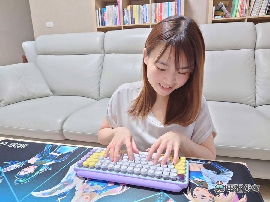开箱｜手机、平板都能同时连线！罗技大胆配色 POP KEYS 充满表情符号的无线机械键盘世界 数码科技 图9张