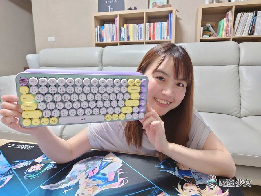 开箱｜手机、平板都能同时连线！罗技大胆配色 POP KEYS 充满表情符号的无线机械键盘世界 数码科技 图1张