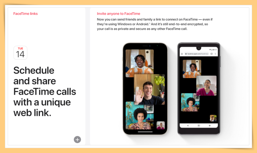 Tips I iOS 15全新10大功能！FaceTime可以和Android用户一起聊天了！ 更多热点 图2张
