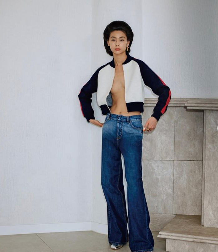Style｜《鱿鱼游戏》脱北玩家“姜晓”模特出身，私服造型判若两人！ 更多热点 图4张