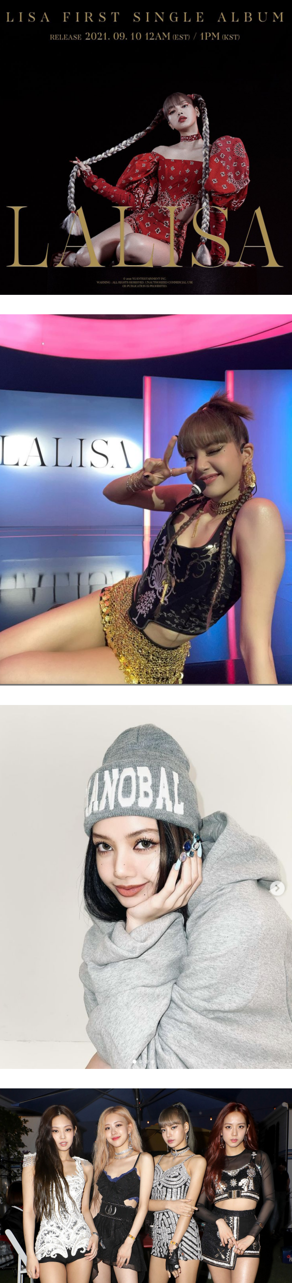 BLACKPINK 3美挑战《LALISA》劲舞！Rosé还High到差点把衣服掀开 娱乐资讯 图1张