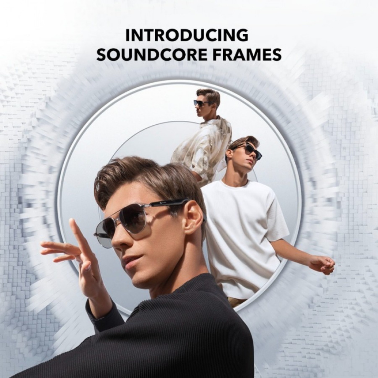 Anker 发布首款音乐眼镜 SoundCore Frames ，还能客制化更换镜片！售价 200 美金你会买单吗？ 数码科技 图1张