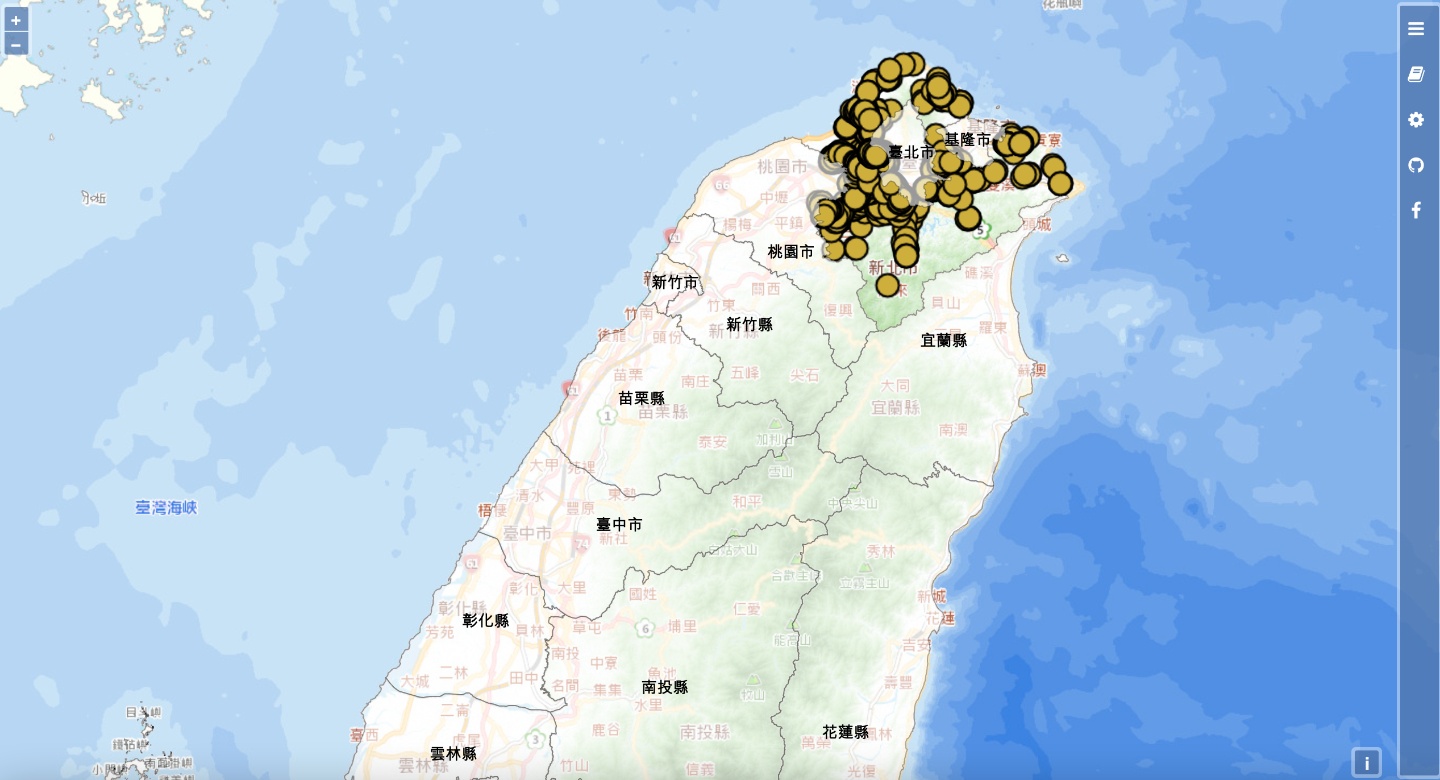 网友自制‘ 好食卷地图 ’快速查询附近有哪些店家可使用、支援哪种数位支付！ 数码科技 图1张