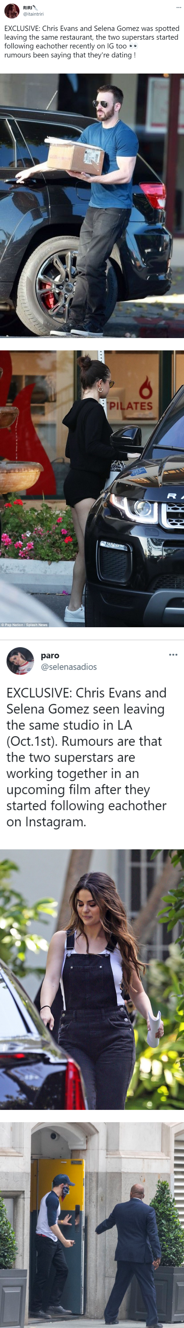 “美国队长”爆恋上小11岁Selena Gomez！被目击出入同一地点 娱乐资讯 图1张