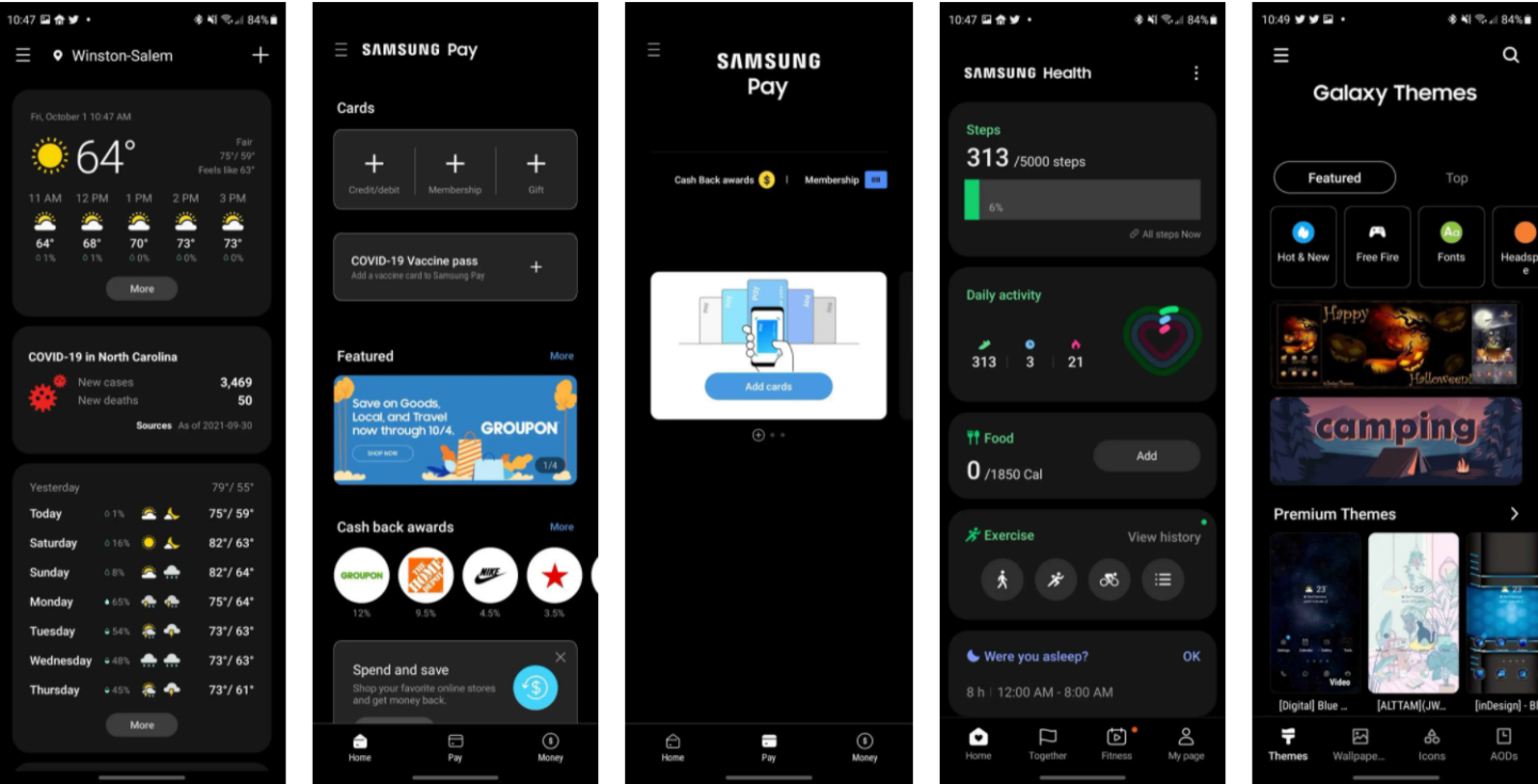 你的三星手机也这样吗？三星开始移除 One UI App 中的广告，更新后就看不到啦！ 数码科技 图2张