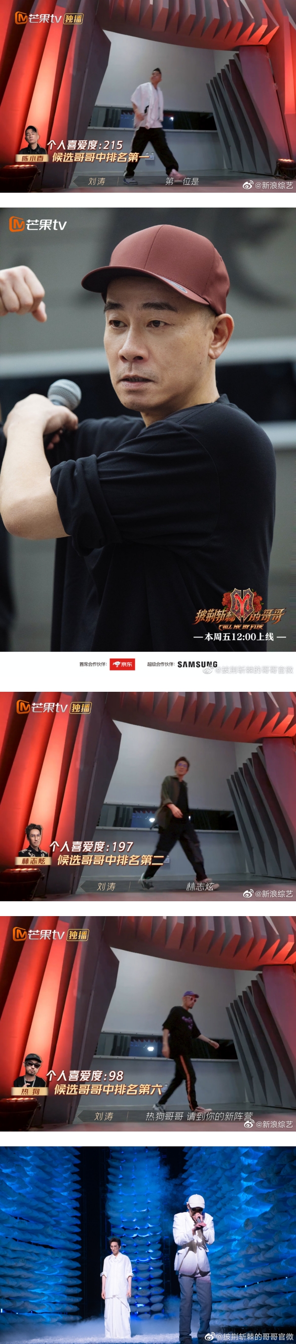 《哥哥》四公个人喜爱度TOP 6揭晓！陈小春凭《算你狠》小丑舞排第1…这名Rapper 入榜了！ 娱乐资讯 图2张