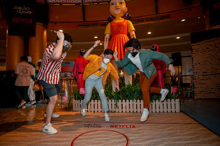 News I 《鱿鱼游戏》闪现 Sunway Pyramid，你要参加游戏吗？ 更多热点 图8张