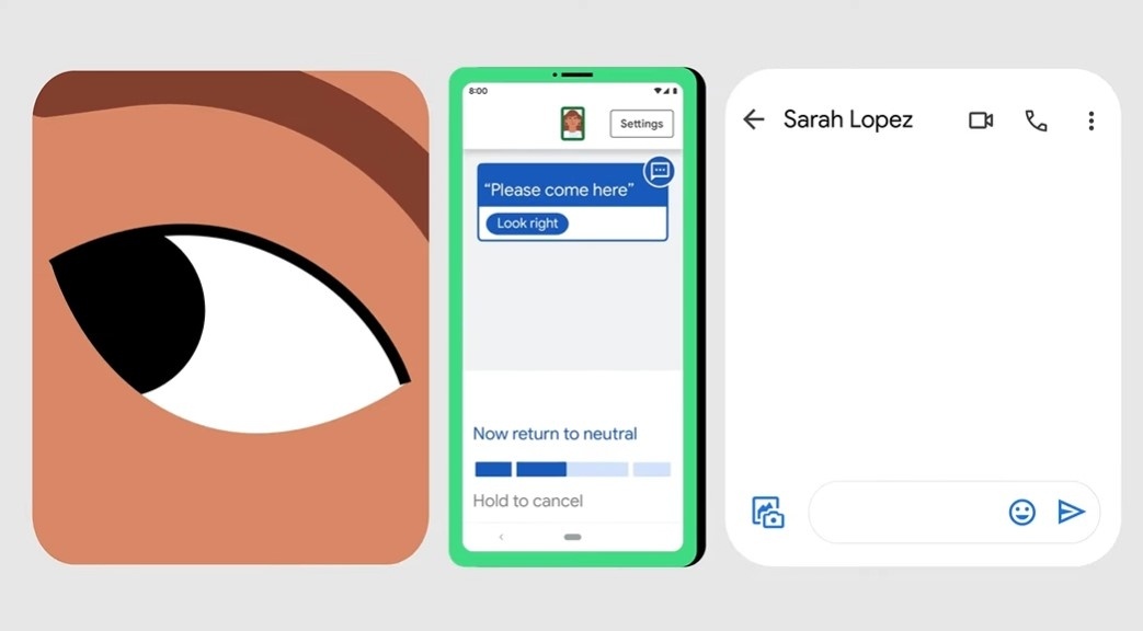 用‘ 脸 ’滑手机？Google 推出新的辅助功能 动眉毛、眼睛就能下指令 数码科技 图3张