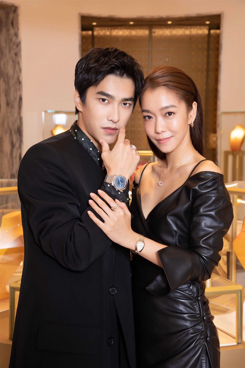 大霈同框“质感鲜肉”　盼获“金钟主持人”犒赏纪念名表 时尚资讯 图2张
