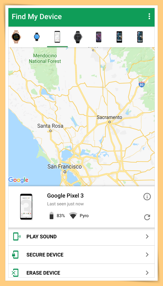 Tips I 手机不见了别慌！可以靠Find My Device把手机找回来！ 更多热点 图2张
