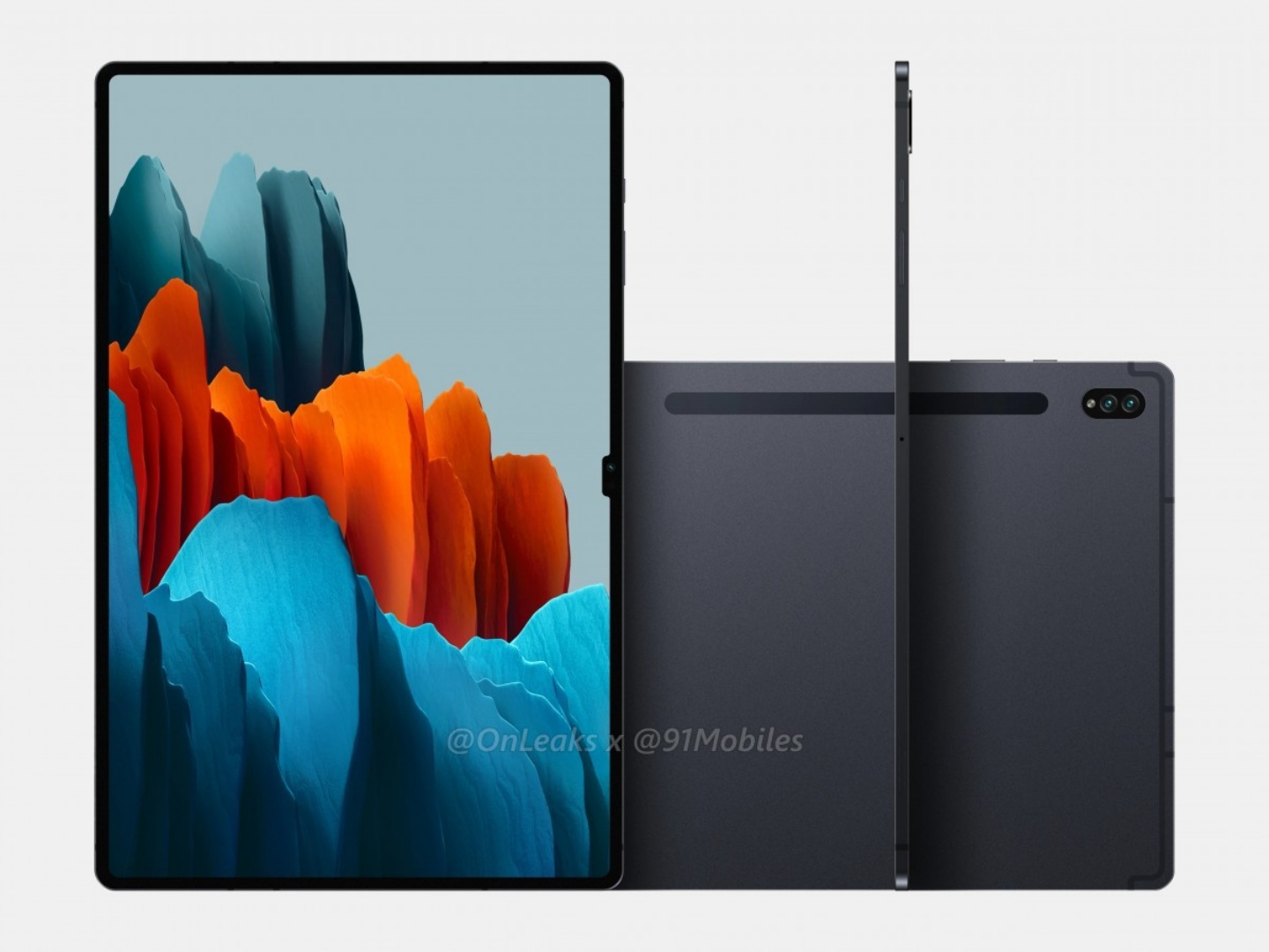 三星最新旗舰平板 Galaxy Tab S8 也有浏海了？据传将于 2022 年与旗舰手机 Galaxy S22 系列一同亮相 数码科技 图1张