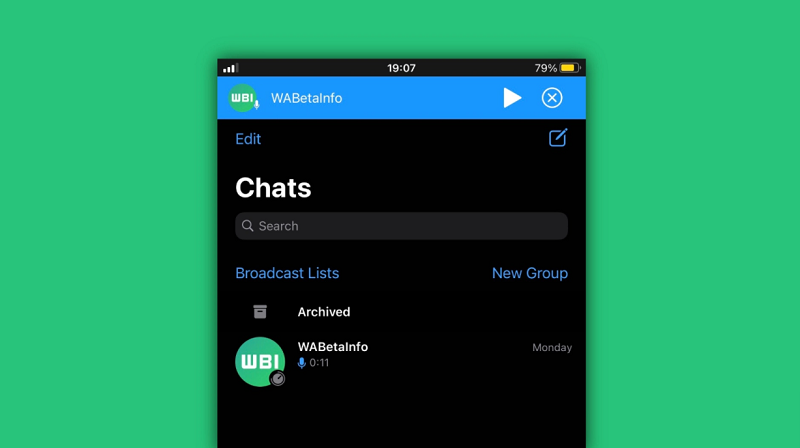 News I WhatsApp 正开发新功能！发语音可以分开两句录再合成一段语音消息！ 更多热点 图2张