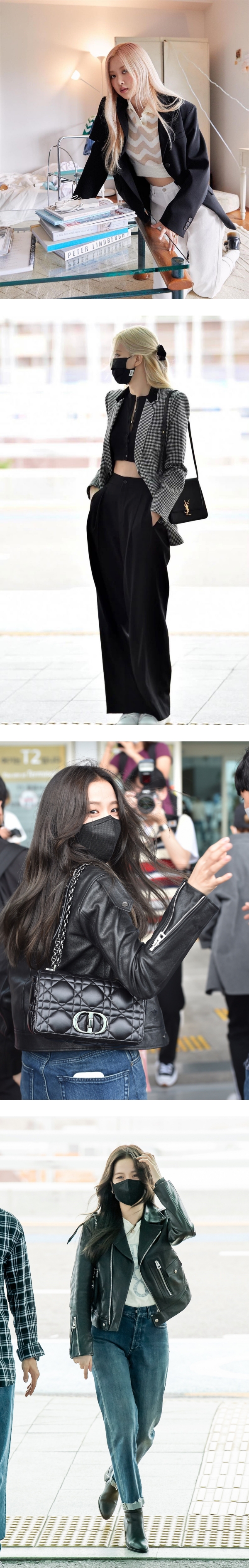 BLACKPINK 二美现身巴黎时装周！Rosé竟被一名神秘男子亲吻脸颊？ 娱乐资讯 图1张