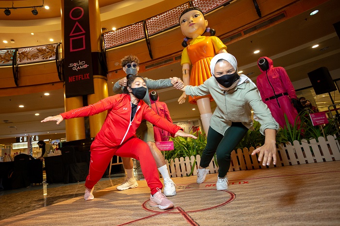 News I 《鱿鱼游戏》闪现 Sunway Pyramid，你要参加游戏吗？ 更多热点 图5张