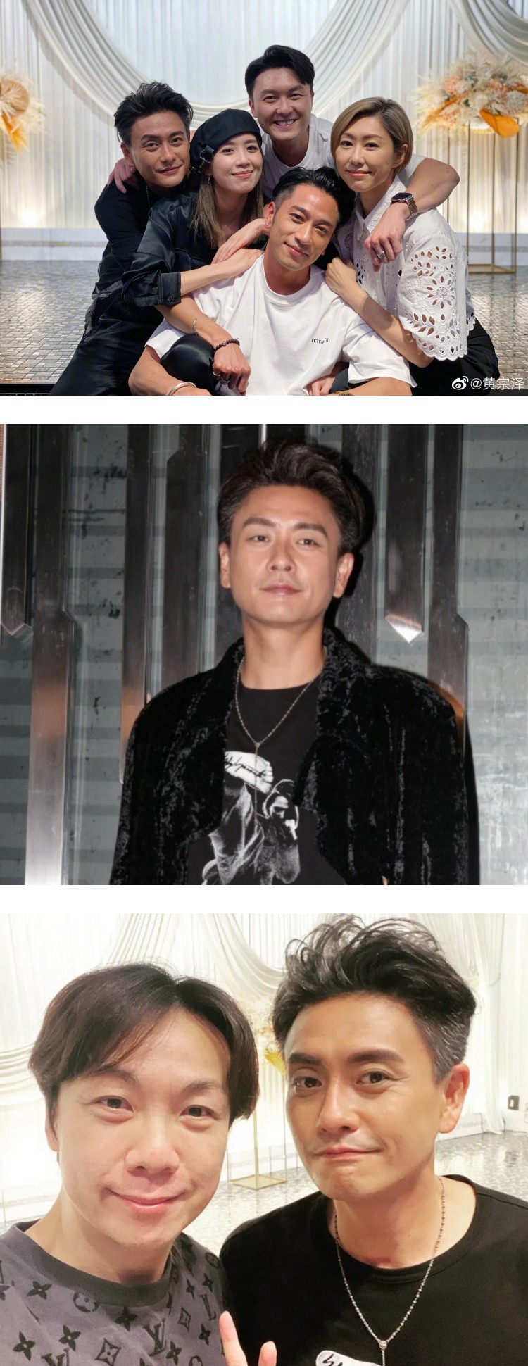 黄宗泽、吴卓羲、胡定欣、王浩信、黄智雯合照曝光！ 网惊：港星真的很抗老 娱乐资讯 图2张