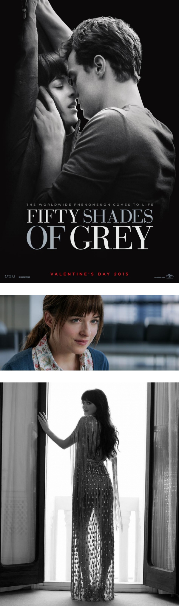 《Fifty Shades of Grey》Dakota Johnson穿“开胸辣装”上街！网笑称：是总裁叫你这样穿的？ 娱乐资讯 图1张