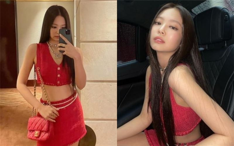 “人间香奈儿”只扣1个扣子！外套里面没穿　网见缝隙辣爆 时尚资讯 图1张