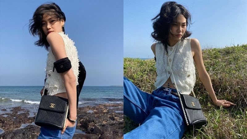 Beauty美人圈／《鱿鱼游戏》郑浩妍穿搭照精品包盘点 时尚资讯 图4张