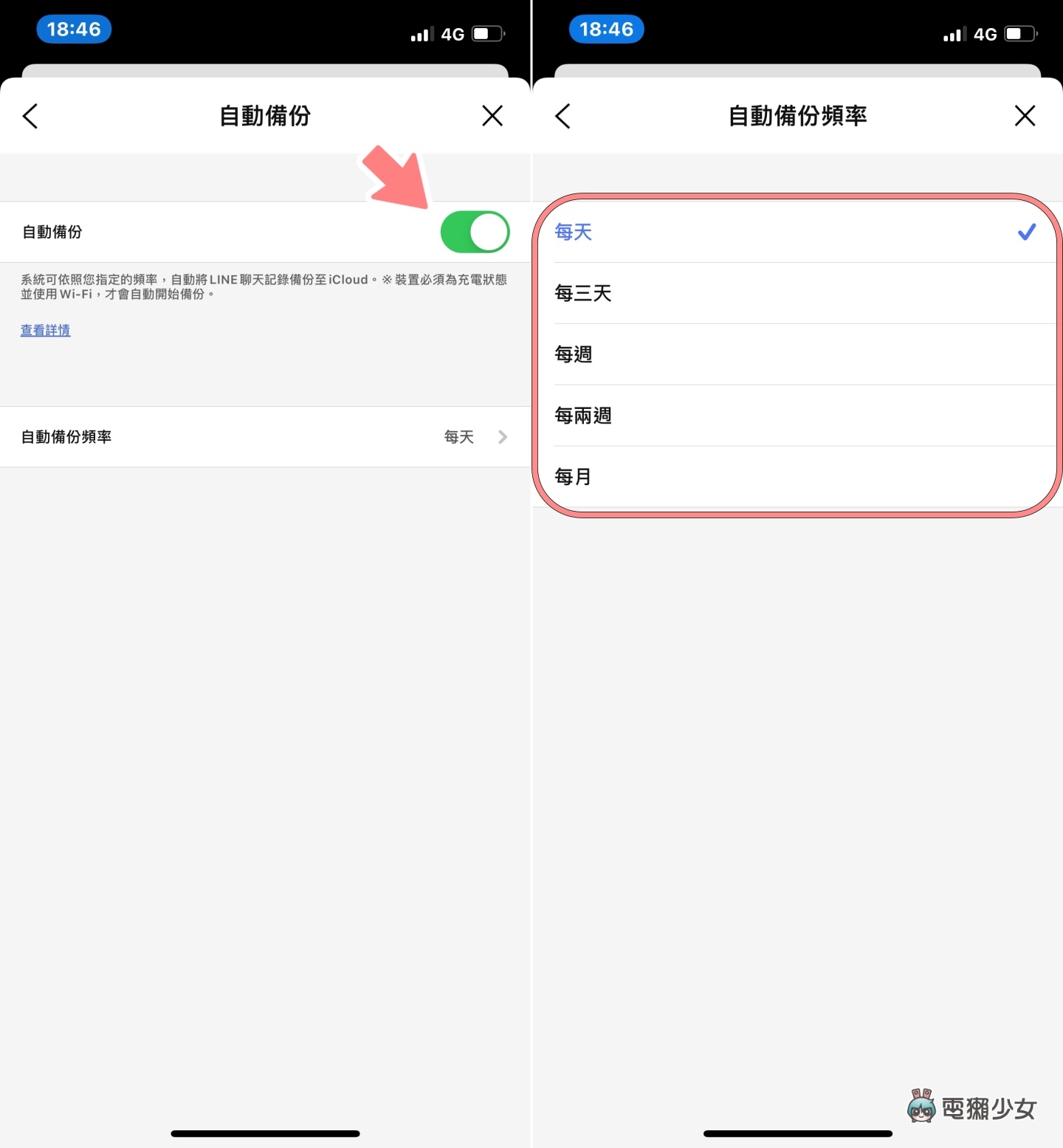 懒人包！如何备份 LINE 聊天记录？备份前后要注意哪些事？一并整理告诉你！（iOS） 数码科技 图4张