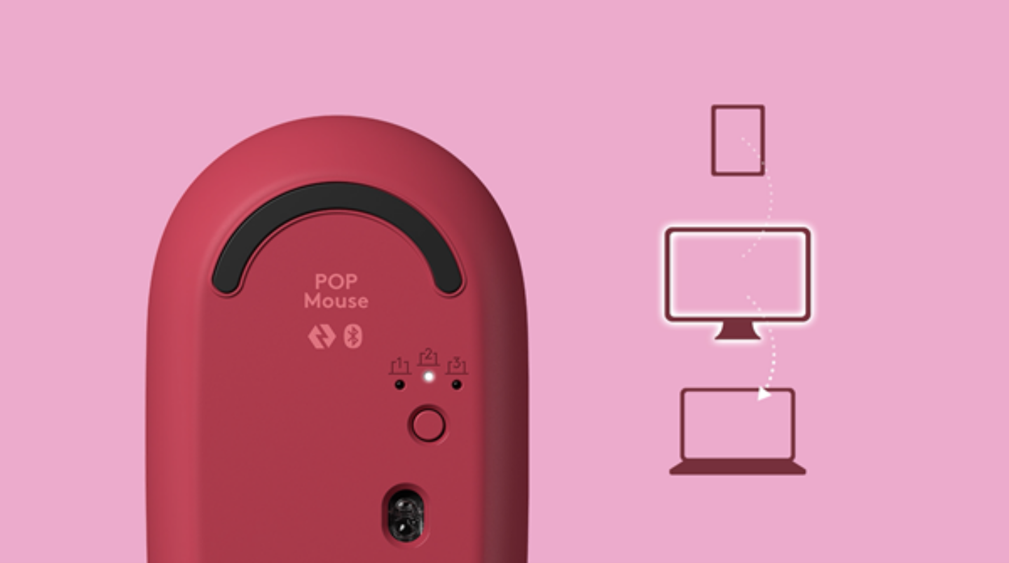 罗技 POP MOUSE 无线蓝牙滑鼠开卖！大胆配色超吸睛，限量的‘ POP 键鼠组合 ’也同步推出！ 数码科技 图4张