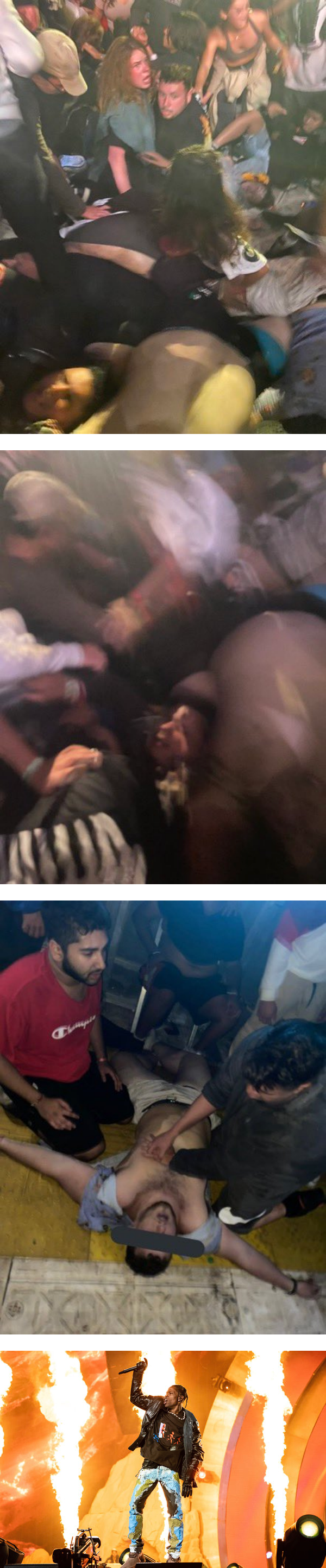 音乐节变地狱现场！开幕日上百人受伤 8人被踩死…最小的只有10岁！ 娱乐资讯 图3张