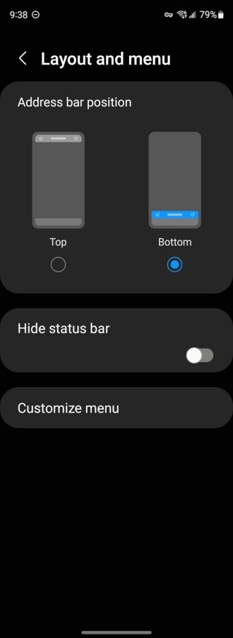 参考苹果 iOS 15 系统？三星浏览器中的网址列竟然也往下移动了 数码科技 图2张