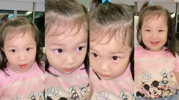 不愧是王祖蓝女儿！3岁Gabrielle模仿“木头人娃娃” 网惊：相当到位 娱乐资讯 图2张