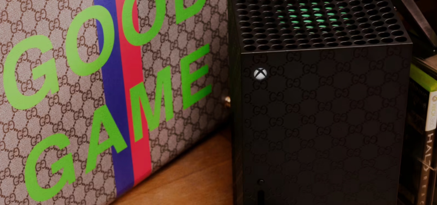 跨界联名！Xbox 与 Gucci 推出限量版的 Xbox Series X，要价 28 万元，全球限量 100 套！ 数码科技 图2张