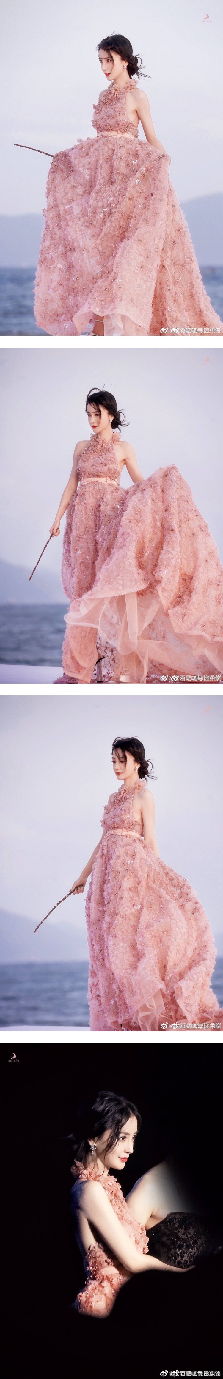 Angelababy被赞“红毯女王”惊艳全场！ 工作室精修图超拉跨...宛如挂历风格被骂爆 娱乐资讯 图3张