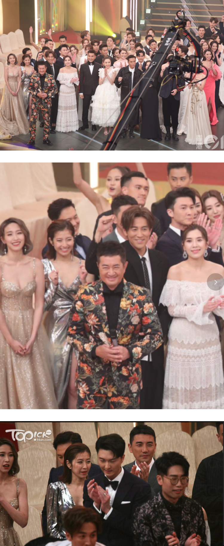 【TVB台庆】王浩信挽手蔡思贝走红毯！ 正宫陈自瑶独自上场...爆乳抢风头 娱乐资讯 图2张