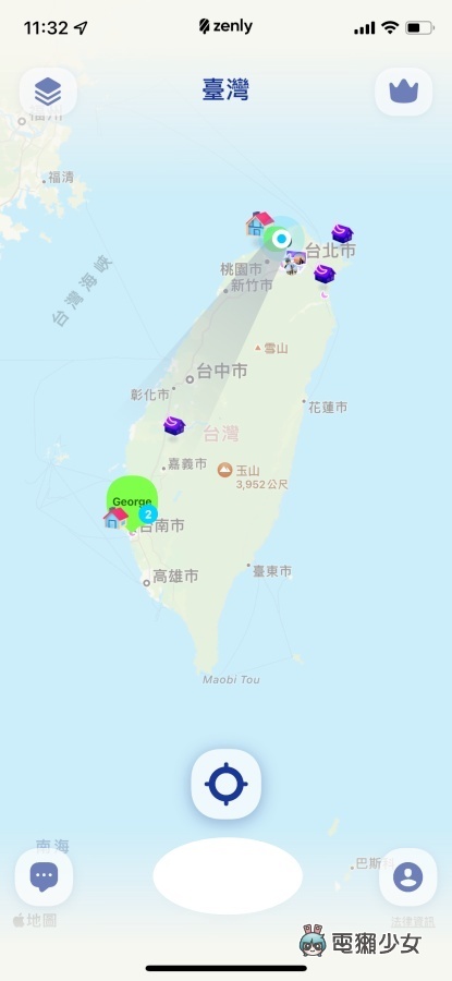 另类的社交 App！Zenly 串连与好友的定位地图，方便联络感情？还是是情侣吵架神器？ 数码科技 图2张