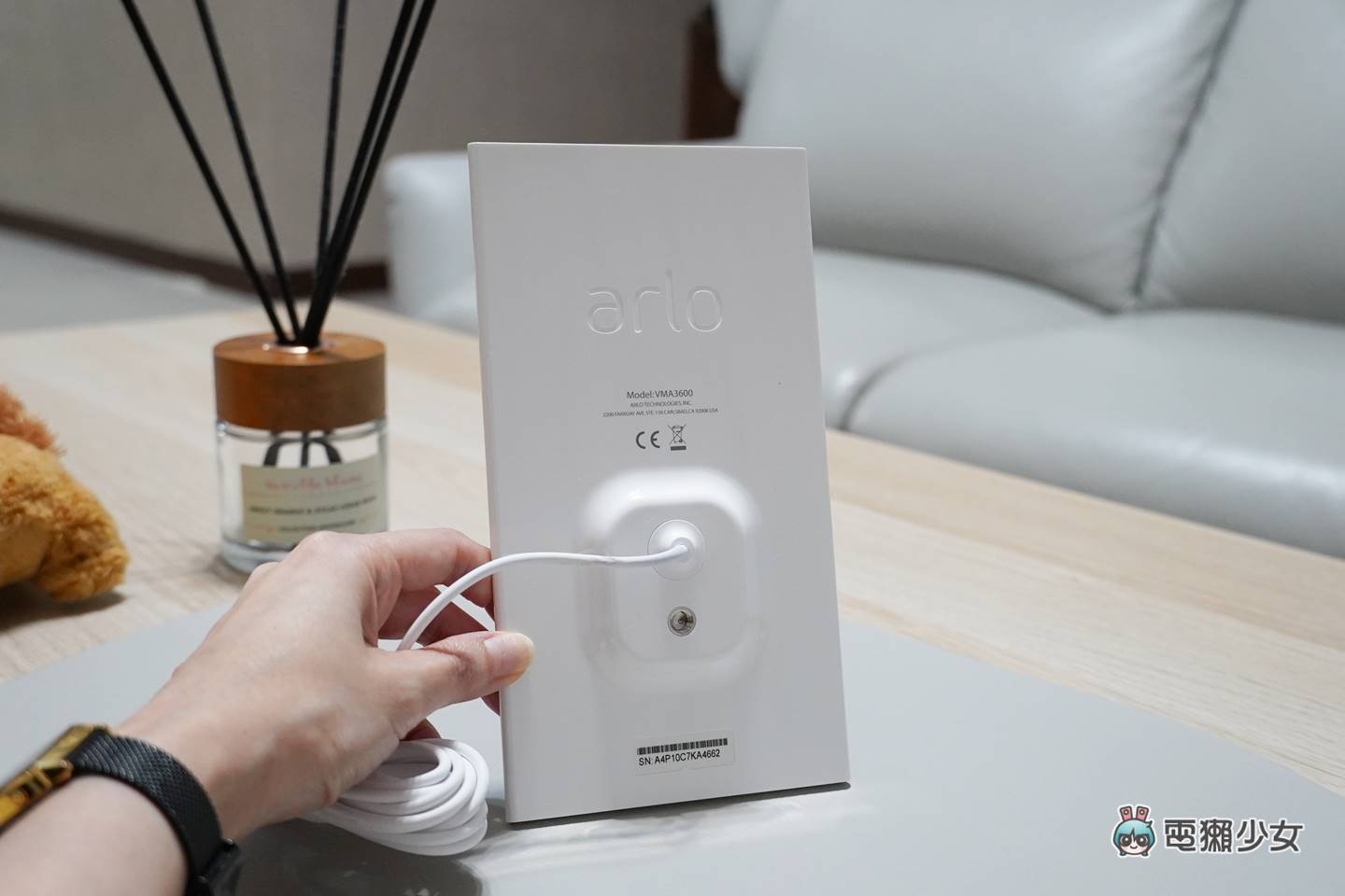 开箱｜简易安装又广角的智慧居家监控！Arlo Essential 云端无线 WiFi 摄影机、视讯门铃 数码科技 图10张