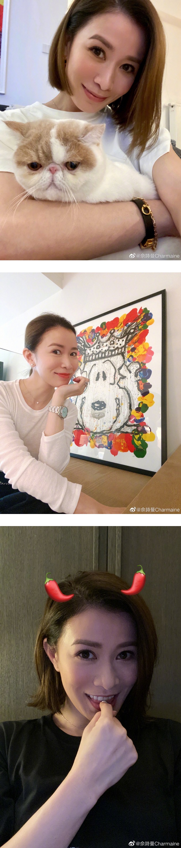 佘诗曼现身菜市场...看她这身打扮 网直呼：好违和！ 娱乐资讯 图1张