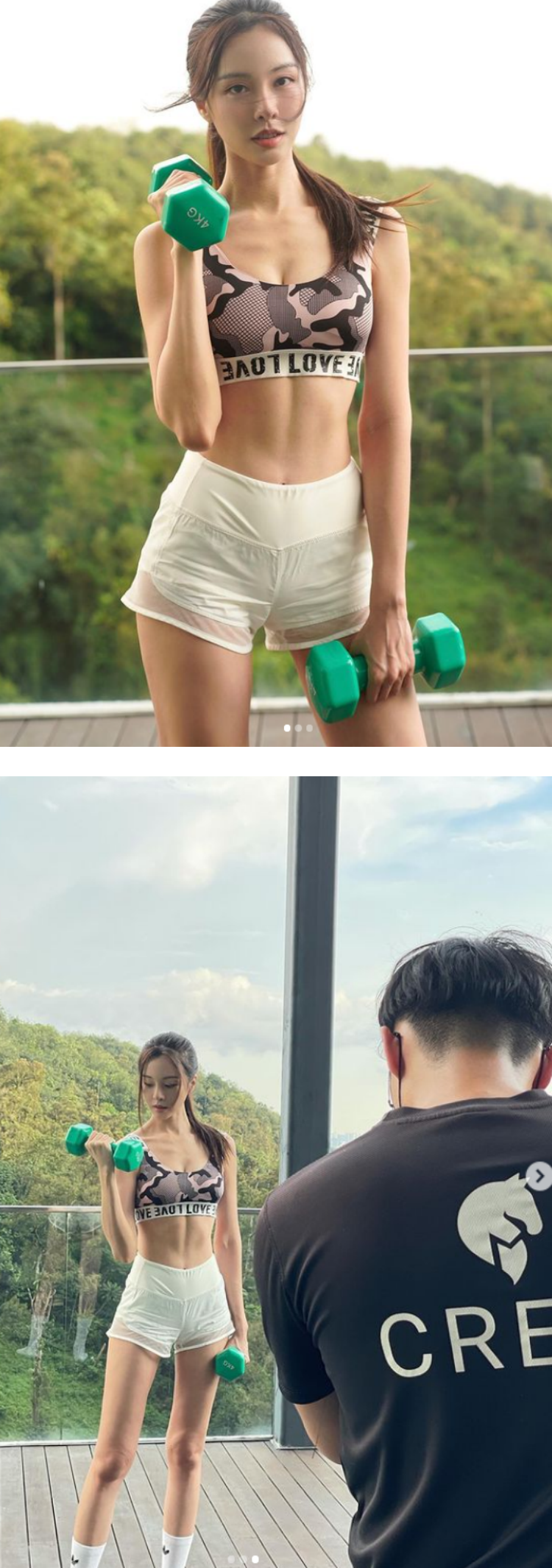 被质疑“火辣腹肌照”都是P的！ 李元玲霸气反击：现实的我就是这样 娱乐资讯 图1张