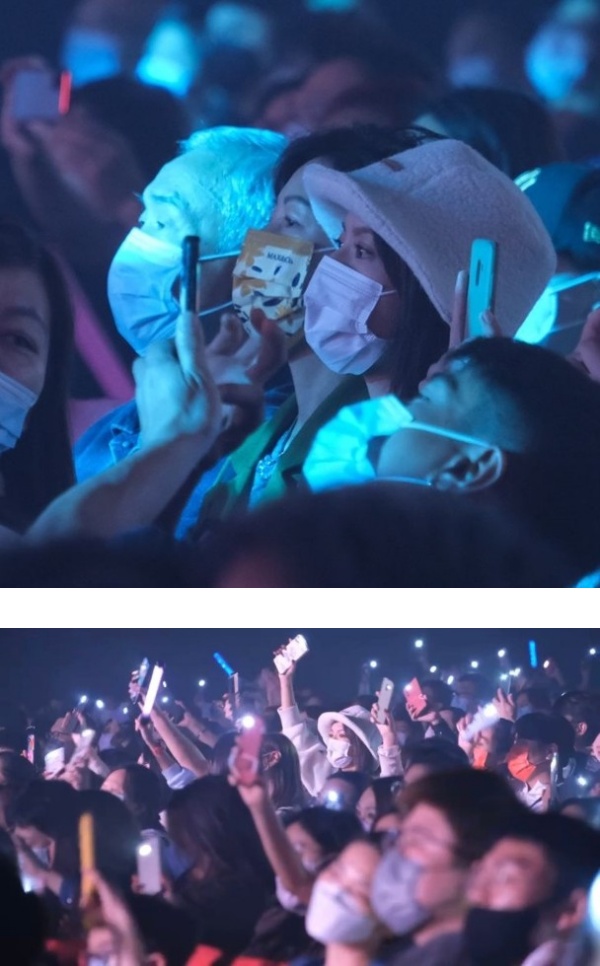懒理负面新闻...蔡思贝带父母观看胡鸿钧演唱会！不坐VIP位有原因 娱乐资讯 图1张
