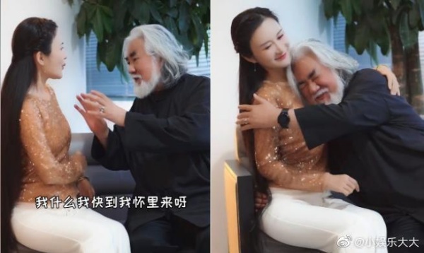不愧三年抱俩！70岁导演禁不住挑逗...镜头前头埋嫩妻巨胸！ 娱乐资讯 图1张