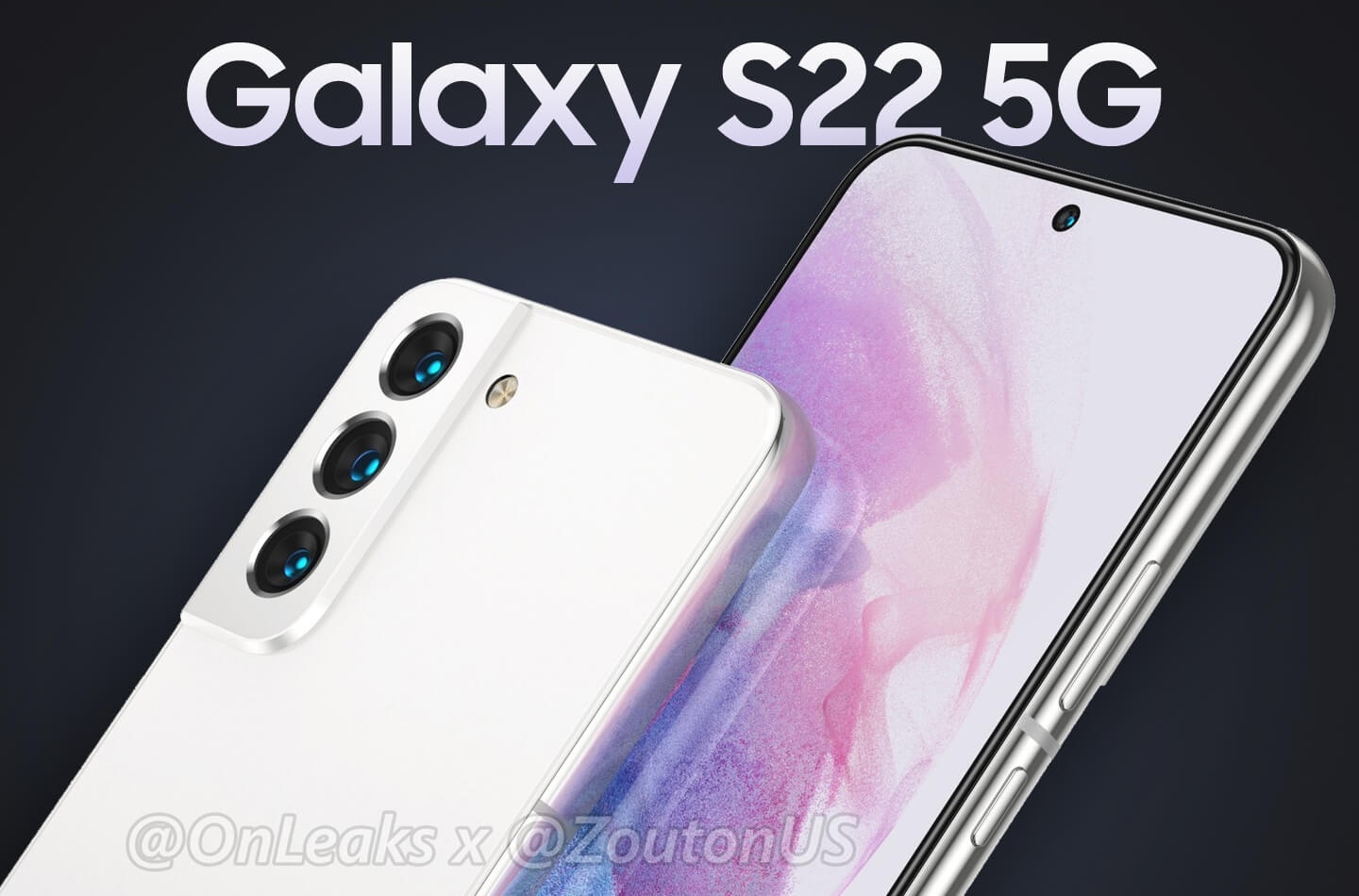 哪一支才是真的三星 Galaxy S22 系列手机？内部员工流出三星 Galaxy S22 系列标准版渲染图！ 数码科技 图6张